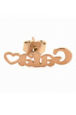 Personalizzati Con Nome E Cuore In Oro 18 Kt Mod. 10oor1