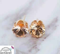 Punto Luce Con Cristalli Swarovski Originali Colore Giallo