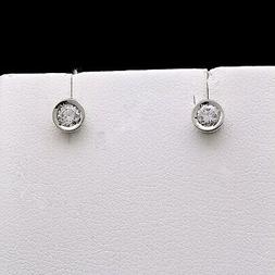 Punto Luce In Oro Bianco 18 Kt 750 Con Brillanti 0.30 Ct !!