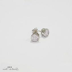 Punto Luce Rotondi Diametro 7 Mm Argento 925% Donna Uomo