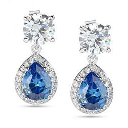 Punto Luce Morellato Tesori Donna Saiw10 Earrings Zirconi Bl