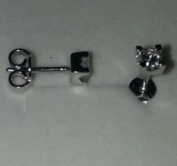 Punto Luce Donna Oro Bianco 18 Kt Con Diamanti Naturali 0, 3