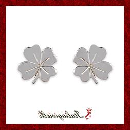 Quadrifoglio Gioielli Donna In Argento 925 Rodiato Oro Bianc