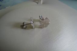 Quadrifoglio In Oro Bianco 18 Kt Grammi 1,3