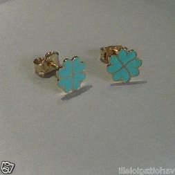 Quadrifoglio Oro Giallo 18 Kt