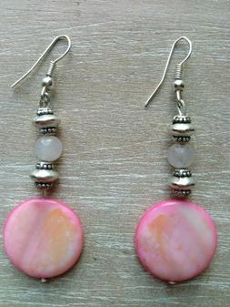 Quarzo Rosa Certificato Pietra Di Nascita Gennaio Argento E 