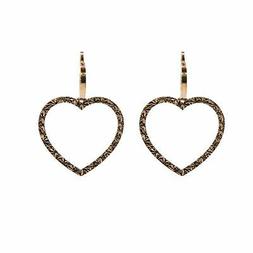 Rebecca In Bronzo Pendenti A Forma Di Cuore Martellato