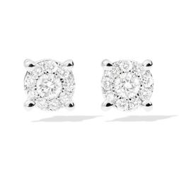 Recarlo Punto Luce E04px988 Oro Bianco Diamanti Pav&egrave; Donna