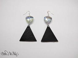 Rock, Fatti A Mano, Pendenti, Cristalli Grigi Cechi, Vera Pe