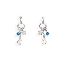 Amen Romance Luna E Stelle Orpelubbl Donna Argento Pendenti 