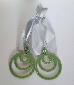 Rotondi Color Verde Con Strass