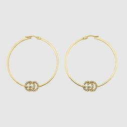 Gucci Running Gg Ybd581994001 Earrings Oro Giallo Boccole Di