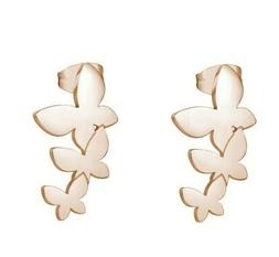 S'agapo' Trio - Sri25 Farfalle Rose Gold