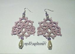 Semplici Con Perle E Swarovski, Realizzati A Mano.