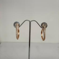 Serpente Acciaio Dorato Pendenti Strass Nichel Free