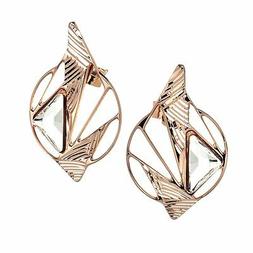 Boccadamo Spicchi Di Luce, A Lobo, Bronzo Rosato E Swarovski