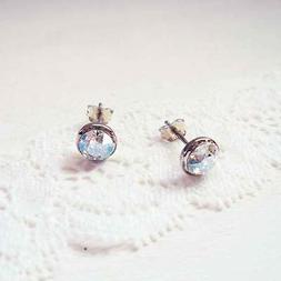 orecchini sposa argento 925 italiano e swarovski