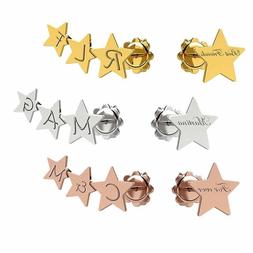 Stella Con Nome Argento 925 Rodiato Anallergico Personalizza