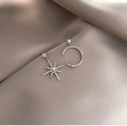 Stella/luna Strass Con Dettagli Perla