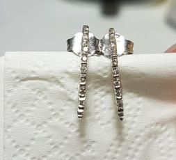 Stroili Gioielli Oro Bianco 18 Kt Tempestati Di Diamanti