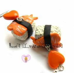 Sushi - Ebi Nigiri - Fimo. Cernit. Kawaii, Japan, Idea Regal