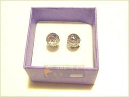 Swarovski Sfera Cristallo Originale Coppia Scatola Ladies Ea