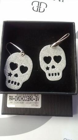 Teschi In Argento Massiccio 925 , Brillantati , Grandi
