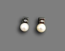 Tondi  Perle Perla  Brillante  Oro Colore Bianco  Gioielli I