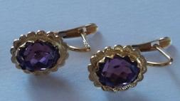 Toppe Pendenti Oro Giallo 18 Kt Ct Carati 750 Topazi Brillan