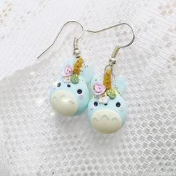 Totoro Unicorno Cute Unicorn Miyazaki Ghibli Pastel Colors F