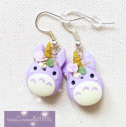 Totoro Unicorno Cute Unicorn Miyazaki Ghibli Pastel Colors F