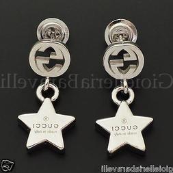 Gucci Trademark Argento 925 Stella E Logo Originale Scatola 