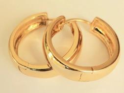 Uomo Donna Unisex A Cerchio 2cm Modello Pirata Placcati Oro1