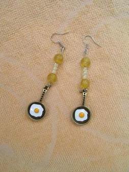 Uovo Fritto In Padella Tegamino Ciondoli Charms Bijoux