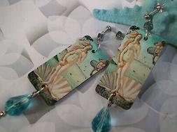 Venere Botticelli Acciaio Cristalli Ciondoli Legno Offerta!!