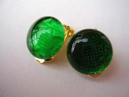 Vetro Di Murano Verdi A Clip