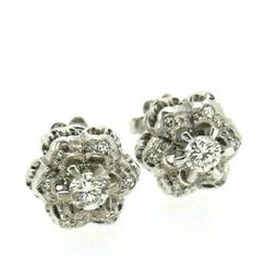 Vintage Anni '50 Oro Massiccio 18 Kt Con Diamanti Naturali 0