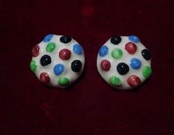 Vintage Di Bigiotteria - A Clip Clips - Anni '60 Azzurro, Ce