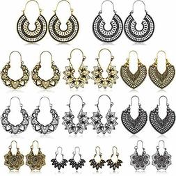 Vintage Orecchini Pendenti Stile Boho Orecchini Pendenti A G