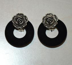 Vintage Rotondi, Ottimo Stato, Chiusura A Clip Neri