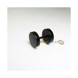 ORECCHINO ACCIAIO TITANIO UOMO DONNA FINTO DILATATORE PLUG N