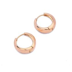 Orecchino cerchio donna hoops bold due versioni rose gold si