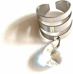 orecchino ear cuff goccia