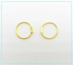 Orecchino Piercing Cerchietto 9mm Naso  Cartilagine Trago in