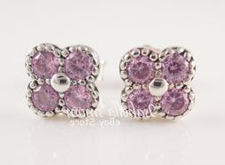 Orientale Fiore Originale Pandora Rosa Orecchino Borchie 290