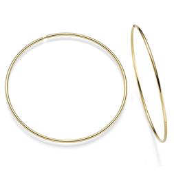 A Cerchio Xxl 750 Oro Giallo 1,5mm &Oslash;75mm Rotondo Brillante