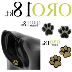 Oro Bianco Giallo 18kt. Zampa Zampetta Cane Gold 18kt. Dog P