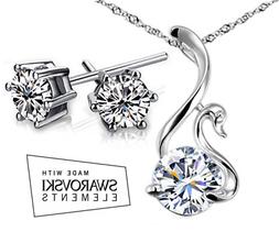 Cristallo Zirconi Swa Coppia Regalo