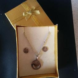 Per Donna E Bambina In Acciaio Inox Ciondolo Cuore