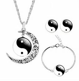 - Bracciale - Ying Yang - Tao - Bianco - Nero